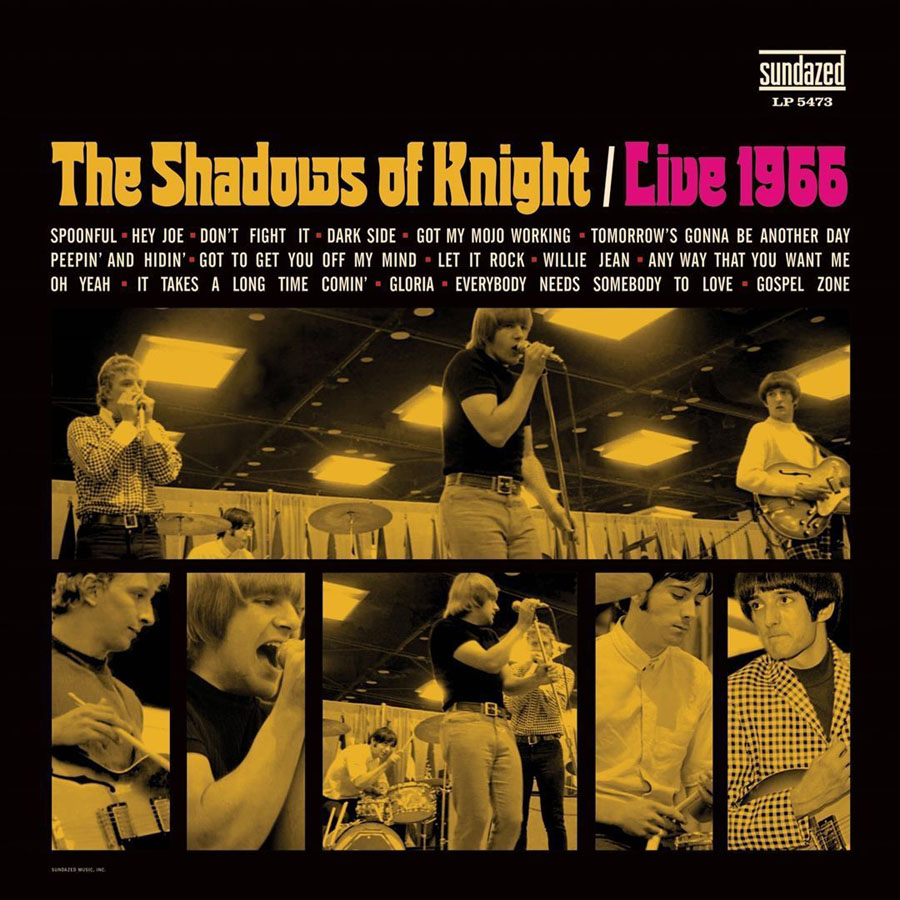 shadows of knight lp live 1966 front